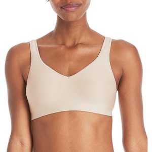 image:imageHanes Womens Wireless Bra Smooth Comfort FullCoverage TShirt Bra for Women Single Or 2PackNude
