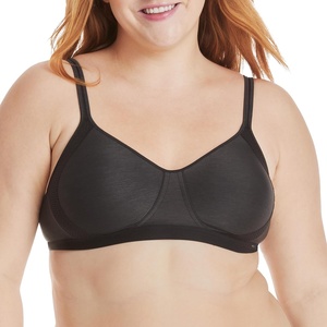 image:imageHanes Womens XTemp Wireless Bra Cooling Mesh TShirt Bra ComfortFlex Fit Wirefree BraBlack