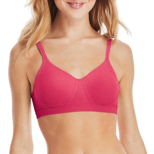image:imageHanes Womens XTemp Wireless Bra Cooling Mesh TShirt Bra ComfortFlex Fit Wirefree BraRed Stone Heather