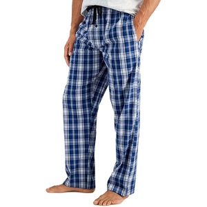 image:imageHanes mens Woven Pajama PantBlue Plaid