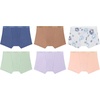 image:imageHanes Girls Period Underwear Hipsters Boxer Briefs Boyshorts 4 or 6 Pack Comfort Period Panties Moderate ProtectionLavender  Violet  Purple  Pink  Earthen Tan  Celadon