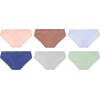 image:imageHanes Girls Period Underwear Hipsters Boxer Briefs Boyshorts 4 or 6 Pack Comfort Period Panties Moderate ProtectionPink  Misty Morning  Violet  Silver Opal  Celadon  Tan