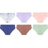 image:imageHanes Girls Period Underwear Hipsters Boxer Briefs Boyshorts 4 or 6 Pack Comfort Period Panties Moderate ProtectionPurple Flowers  Pink  Earthen Tan  Lavender  Celadon