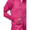 image:imageHanes Sport Womens Performance Fleece Full Zip HoodieFresh Berry HeatherDada Grey Binding