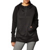 image:imageHanes Sport Womens Performance Fleece Pullover HoodieBlack SolidBlack Heather