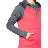 image:imageHanes Sport Womens Performance Fleece Pullover HoodieDada Grey SolidRazzle Pink Heather