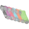 image:imageHanes Womens 6Pair Comfort Fit No Show SocksAssorted Brights  6 Pack
