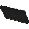image:imageHanes Womens 6Pair Comfort Fit No Show SocksBlack  6 Pack