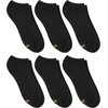 image:imageHanes Womens 6Pair Comfort Fit No Show SocksBlack  6 Pack