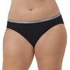 image:imageHanes Womens Brief Underwear Stretch Brief Panties for Women Tagfree Underwear 5packWhiteGreyBluePinkBlack