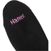 image:imageHanes Womens Crew Ankle amp No Show Socks 6 Pairs Cushioned Quarter Socks for Women Shoe Sizes 59 amp 812BlackBegonia Pink