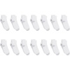 image:imageHanes Womens Crew Ankle and NoShow MoistureWicking Cushioned Athletic Socks 14 PackWhite