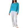 image:imageHanes Womens EcoSmart Fleece Sweatshirt for Women Soft Midweight  FullZip Hoodie Sweatshirt or 14 ZipBold Blue Heather