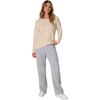 image:imageHanes Womens EcoSmart Fleece Sweatshirt for Women Soft Midweight  FullZip Hoodie Sweatshirt or 14 ZipChampagne Frost