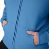 image:imageHanes Womens EcoSmart Fleece Sweatshirt for Women Soft Midweight  FullZip Hoodie Sweatshirt or 14 ZipDenim Blue