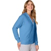 image:imageHanes Womens EcoSmart Fleece Sweatshirt for Women Soft Midweight  FullZip Hoodie Sweatshirt or 14 ZipDenim Blue