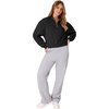 image:imageHanes Womens EcoSmart Fleece Sweatshirt for Women Soft Midweight  FullZip Hoodie Sweatshirt or 14 ZipEbony