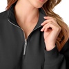 image:imageHanes Womens EcoSmart Fleece Sweatshirt for Women Soft Midweight  FullZip Hoodie Sweatshirt or 14 ZipEbony