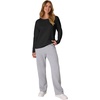 image:imageHanes Womens EcoSmart Fleece Sweatshirt for Women Soft Midweight  FullZip Hoodie Sweatshirt or 14 ZipEbony