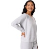 image:imageHanes Womens EcoSmart Fleece Sweatshirt for Women Soft Midweight  FullZip Hoodie Sweatshirt or 14 ZipLight Steel