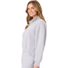 image:imageHanes Womens EcoSmart Fleece Sweatshirt for Women Soft Midweight  FullZip Hoodie Sweatshirt or 14 ZipLight Steel