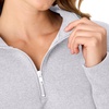 image:imageHanes Womens EcoSmart Fleece Sweatshirt for Women Soft Midweight  FullZip Hoodie Sweatshirt or 14 ZipLight Steel