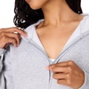 image:imageHanes Womens EcoSmart Fleece Sweatshirt for Women Soft Midweight  FullZip Hoodie Sweatshirt or 14 ZipLight Steel