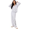 image:imageHanes Womens EcoSmart Fleece Sweatshirt for Women Soft Midweight  FullZip Hoodie Sweatshirt or 14 ZipLight Steel