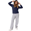 image:imageHanes Womens EcoSmart Fleece Sweatshirt for Women Soft Midweight  FullZip Hoodie Sweatshirt or 14 ZipNavy