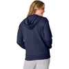 image:imageHanes Womens EcoSmart Fleece Sweatshirt for Women Soft Midweight  FullZip Hoodie Sweatshirt or 14 ZipNavy