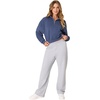 image:imageHanes Womens EcoSmart Fleece Sweatshirt for Women Soft Midweight  FullZip Hoodie Sweatshirt or 14 ZipNavy Heather