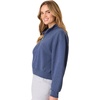 image:imageHanes Womens EcoSmart Fleece Sweatshirt for Women Soft Midweight  FullZip Hoodie Sweatshirt or 14 ZipNavy Heather