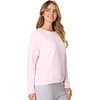 image:imageHanes Womens EcoSmart Fleece Sweatshirt for Women Soft Midweight  FullZip Hoodie Sweatshirt or 14 ZipPale Pink