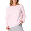 image:imageHanes Womens EcoSmart Fleece Sweatshirt for Women Soft Midweight  FullZip Hoodie Sweatshirt or 14 ZipPale Pink