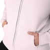 image:imageHanes Womens EcoSmart Fleece Sweatshirt for Women Soft Midweight  FullZip Hoodie Sweatshirt or 14 ZipPale Pink