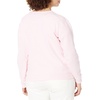 image:imageHanes Womens EcoSmart Fleece Sweatshirt for Women Soft Midweight  FullZip Hoodie Sweatshirt or 14 ZipPale Pink