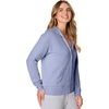 image:imageHanes Womens EcoSmart Fleece Sweatshirt for Women Soft Midweight  FullZip Hoodie Sweatshirt or 14 ZipPeri Blue