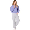 image:imageHanes Womens EcoSmart Fleece Sweatshirt for Women Soft Midweight  FullZip Hoodie Sweatshirt or 14 ZipPeri Blue