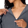 image:imageHanes Womens EcoSmart Fleece Sweatshirt for Women Soft Midweight  FullZip Hoodie Sweatshirt or 14 ZipSlate Heather