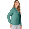 image:imageHanes Womens EcoSmart Fleece Sweatshirt for Women Soft Midweight  FullZip Hoodie Sweatshirt or 14 ZipSpanish Moss