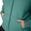 image:imageHanes Womens EcoSmart Fleece Sweatshirt for Women Soft Midweight  FullZip Hoodie Sweatshirt or 14 ZipSpanish Moss