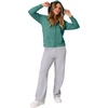 image:imageHanes Womens EcoSmart Fleece Sweatshirt for Women Soft Midweight  FullZip Hoodie Sweatshirt or 14 ZipSpanish Moss