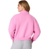 image:imageHanes Womens EcoSmart Fleece Sweatshirt for Women Soft Midweight  FullZip Hoodie Sweatshirt or 14 ZipSpirited Pink