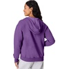 image:imageHanes Womens EcoSmart Fleece Sweatshirt for Women Soft Midweight  FullZip Hoodie Sweatshirt or 14 ZipViolet Splendor Heather