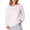 image:imageHanes Womens EcoSmart Fleece Sweatshirt for Women Soft Midweight  FullZip Hoodie Sweatshirt or 14 ZipWhite