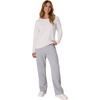 image:imageHanes Womens EcoSmart Fleece Sweatshirt for Women Soft Midweight  FullZip Hoodie Sweatshirt or 14 ZipWhite