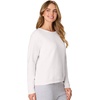 image:imageHanes Womens EcoSmart Fleece Sweatshirt for Women Soft Midweight  FullZip Hoodie Sweatshirt or 14 ZipWhite