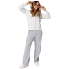 image:imageHanes Womens EcoSmart Fleece Sweatshirt for Women Soft Midweight  FullZip Hoodie Sweatshirt or 14 ZipWhite