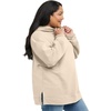 image:imageHanes Womens Ecosmart Fleece Hoodie Midweight Sweatshirt for Women Kanga PocketChampagne Frost