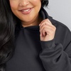 image:imageHanes Womens Ecosmart Fleece Hoodie Midweight Sweatshirt for Women Kanga PocketEbony